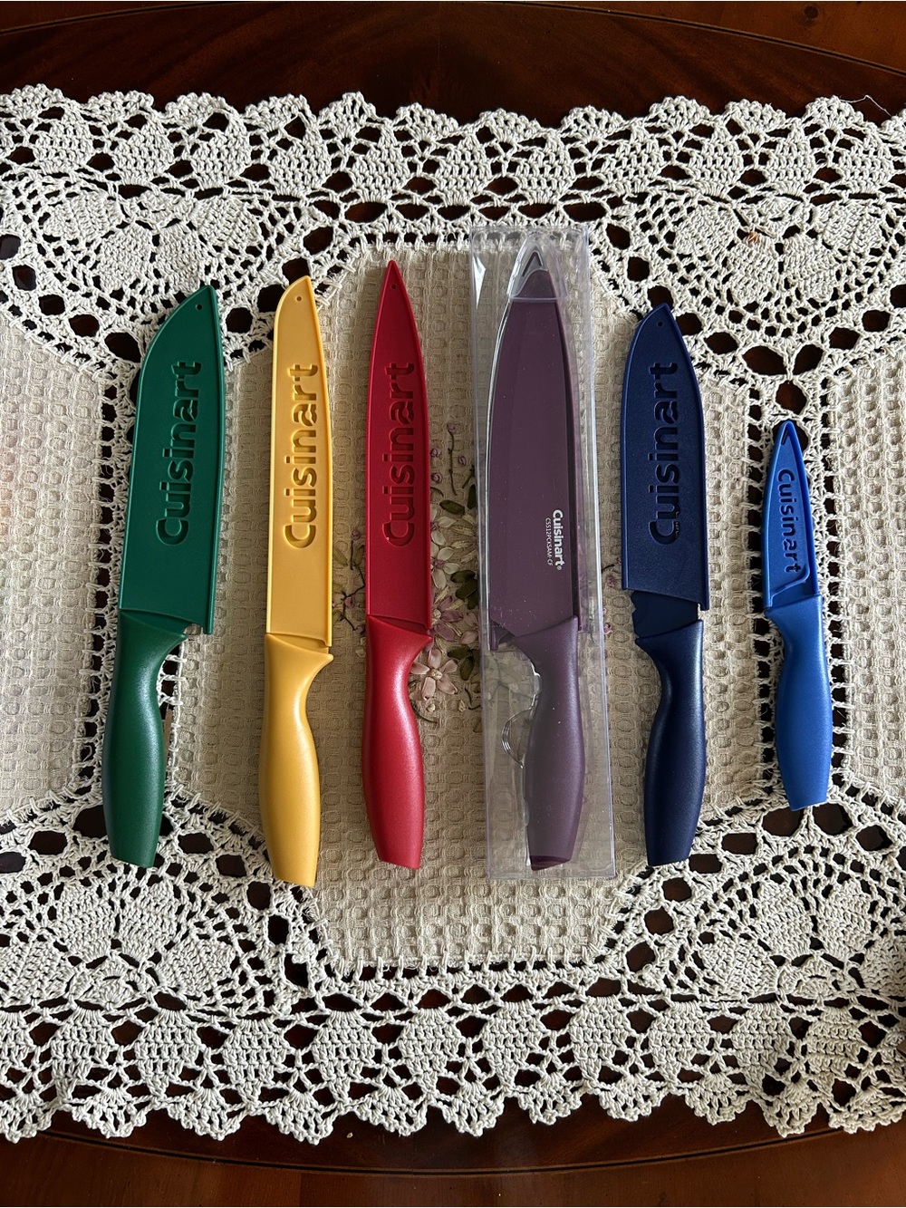 Knife Set on Table